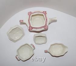Johnson Bros Old Britain Castles Teapot Sugar & Creamer Beautiful Condition