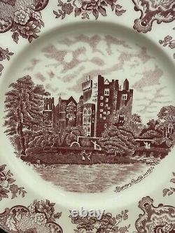 Johnson Bros Old Britain Pink Blarney Castle 40 Piece China Set #3506
