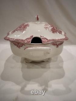 Johnson Bros Old British Castles Pink Soup Tureen
