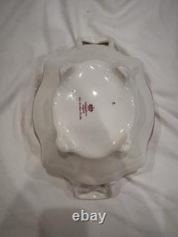 Johnson Bros Old British Castles Pink Soup Tureen