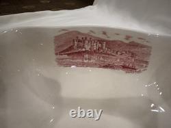 Johnson Bros Old British Castles Pink Soup Tureen