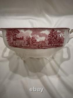 Johnson Bros Old British Castles Pink Soup Tureen