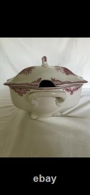 Johnson Bros Old British Castles Pink Tureen