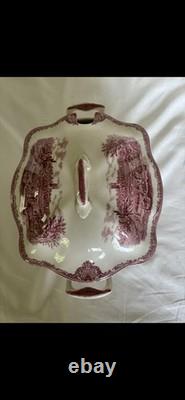 Johnson Bros Old British Castles Pink Tureen