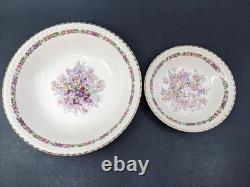 Johnson Bros Old English Queens Bouquet EUC 84 Pc Dinner, Tea & Serving! OBO