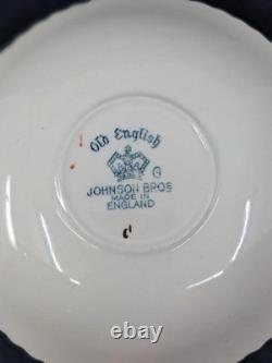 Johnson Bros Old English Queens Bouquet EUC 84 Pc Dinner, Tea & Serving! OBO