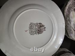 Johnson Bros Olde English Countryside Ceramic Dinner Set Plates Cups Bowls