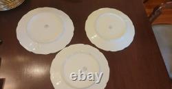 Johnson Bros Pareek JB935 Yellow Floral Plates Set of 12 (see description)