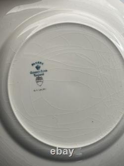 Johnson Bros Pareek Rockwell Silver Luster Set 12 Dinner 8 Salad 12 Demitasse