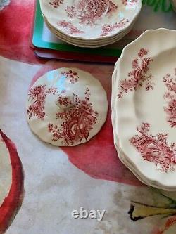 Johnson Bros. Pastorale Toile De Jouy-20 Piece Set -china-england-pat #168032