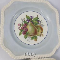 Johnson Bros. Porcelain Dessert Plates Dishes Fruits Set of 6 England