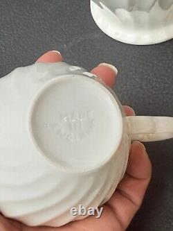 Johnson Bros. Regency Coffee Pot / 10 Piece Set Suffolk Snow White Ironstone