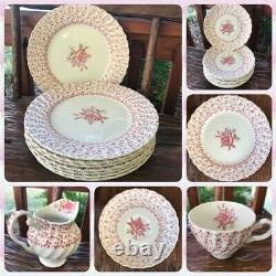 Johnson Bros Rose Bouquet 36Pc Fine China Set