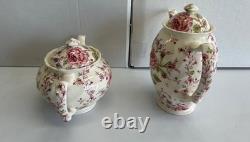 Johnson Bros Rose Chintz 15 Piece Tea & Coffee Set Made in England