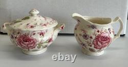 Johnson Bros Rose Chintz 15 Piece Tea & Coffee Set Made in England