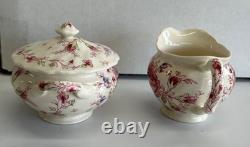 Johnson Bros Rose Chintz 15 Piece Tea & Coffee Set Made in England