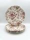 Johnson Bros Rose Chintz Dinner Plates 9 7/8, Set Of 4