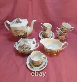 Johnson Bros. Royal Homes Collection Porcelain Coffee Set