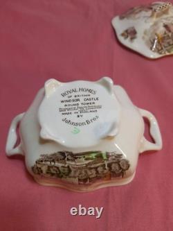 Johnson Bros. Royal Homes Collection Porcelain Coffee Set