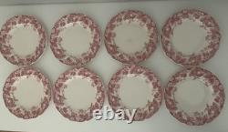 Johnson Bros STRAWBERRY FAIR Tea cups, saucers, and dessert, or bread plates
