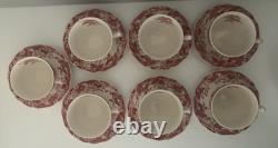 Johnson Bros STRAWBERRY FAIR Tea cups, saucers, and dessert, or bread plates