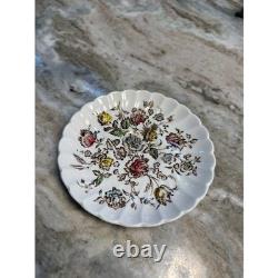 Johnson Bros Staffordshire Bouquet Ironstone Floral Dinnerware Set England 10 pc