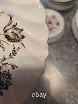 Johnson Bros Staffordshire Bouquet milticolor fine china set