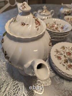 Johnson Bros Staffordshire Bouquet milticolor fine china set