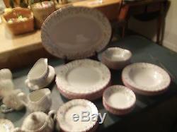 Johnson Bros. Summer Chintz Earthenware, Service For 6 46 Pcs