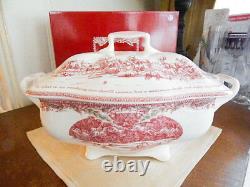 Johnson Bros TWAS THE NIGHT BEFORE CHRISTMAS Covered Tureen Casserole Dish NIB