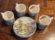 Johnson Bros Tally Ho Demitasse Cup And Saucer Set. Perfect. Sold As Set Of 4