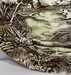 Johnson Bros Tally Ho View Halloo Serving Platter Round 14.25 Made In England