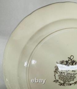 Johnson Bros Tally Ho View Halloo Serving Platter Round 14.25 Made In England