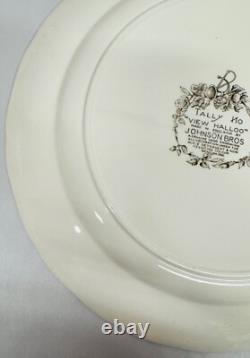 Johnson Bros Tally Ho View Halloo Serving Platter Round 14.25 Made In England