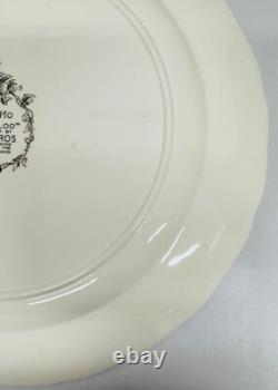 Johnson Bros Tally Ho View Halloo Serving Platter Round 14.25 Made In England