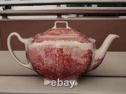 Johnson Bros Tea Pot OLD BRITAIN CASTLES Made In England EUC