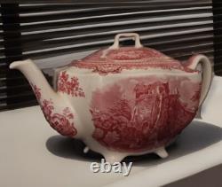 Johnson Bros Tea Pot OLD BRITAIN CASTLES Made In England EUC