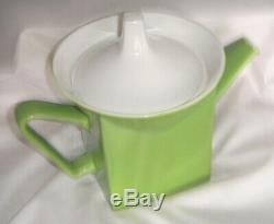 Johnson Bros Tea Set Apple Lime Green MID Century Modern England