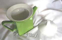 Johnson Bros Tea Set Apple Lime Green MID Century Modern England