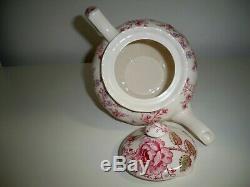 Johnson Bros. TeapotChintz Rose patternmade in EnglandoriginalNear Mint
