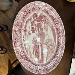 Johnson Bros Thanksgiving Serving Platter Excellent Shape