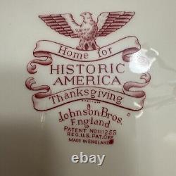 Johnson Bros Thanksgiving Serving Platter Excellent Shape