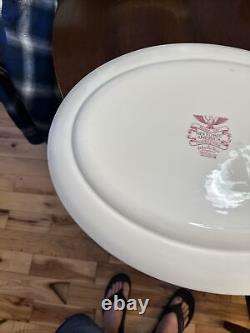 Johnson Bros Thanksgiving Serving Platter Excellent Shape