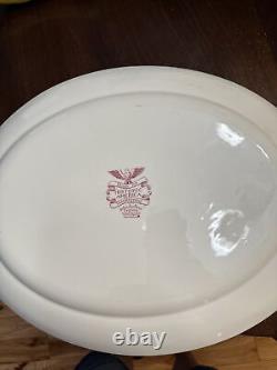 Johnson Bros Thanksgiving Serving Platter Excellent Shape