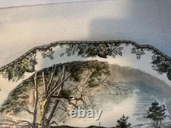 Johnson Bros'The Friendly Village' 20 Oval Serving Platter Excellent