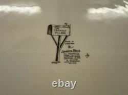 Johnson Bros'The Friendly Village' 20 Oval Serving Platter Excellent