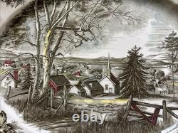 Johnson Bros. The Friendly Village 20 Oval Turkey Serving Platter