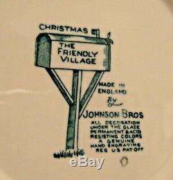 Johnson Bros The Friendly Village Christmas Large Serving Bowl 10