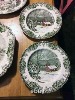 Johnson Bros. The Friendly Village Dinner Set 8 Piece plus spares and extras