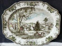 Johnson Bros The Friendly Village Large Serving Platter 20-1/4 x 15-7/8